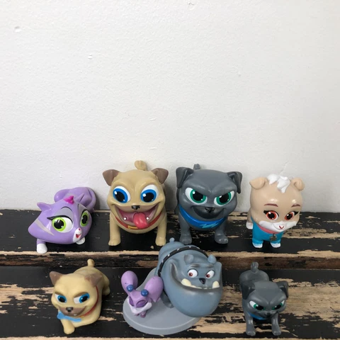 Disney Junior Puppy Dog Pals Figures Action Figure Toys Figurine Bundle Lot 7 Cover