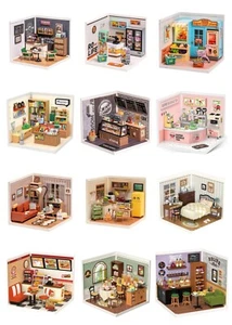 Rolife Super Creator Plastic DIY Mini LED Dollhouse Kids Birthday Xmas Gifts - Picture 1 of 91