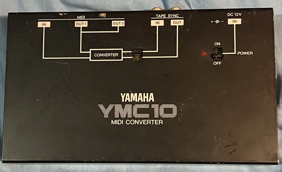 YAMAHA YMC10  MIDI  Converter, No Power Cord, Untested - Image 1 of 1