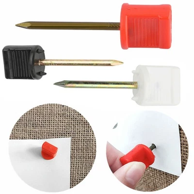 Archery Target Pins Fix Straw Board Paper Steel Tails Recurve Bow Shoot Practice - Image 1 of 4