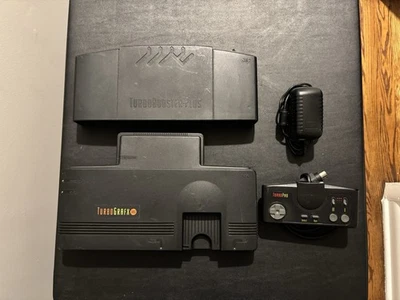 NEC TurboGrafx16 with TurboBooster Console & OEM Controller Tested & Works - Image 1 of 4