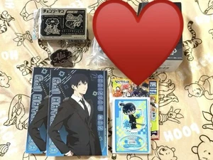Chainsaw Man Aki Character Goods Set Postcards Acrylic Stands Pins - Picture 1 of 2