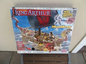 Mega Bloks Legends King Arthur 96120 Attack Action WarShip Sealed Box - Picture 1 of 7
