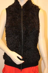 NUEVO CHALECO BCBG MAX AZRIA NEGRO NAILON PIEL SINTÉTICA FPB4D425/B541W TALLA XS - Imagen 1 de 5