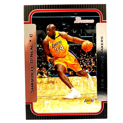 Shaquille O'Neal 2003-04 Bowman Card #50 NBA Los Angeles Lakers - Image 1 of 2