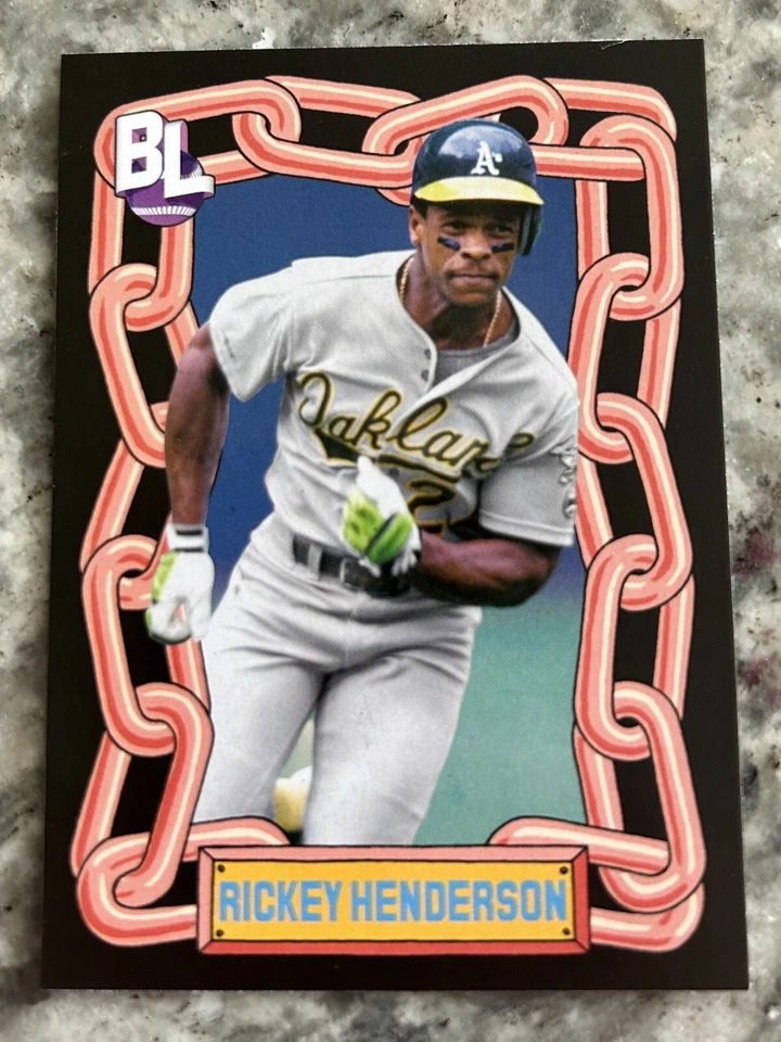 2024 Topps Big League - Topps Big Leaguer #TBL-22 Rickey Henderson - Image 1 of 2