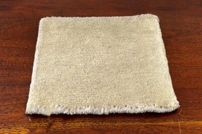 Handmade Table Mat Kitchen Placemats Living Room Brown Home Decor Small Wool Rug - Image 1 of 4