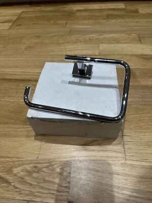 Grohe 40510001 Essentials Cube Metal Towel Holder - Image 1 of 4