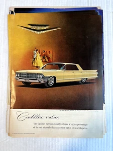 Original 1962 Cadillac value, The Sedan de Ville. Yellow - Picture 1 of 1