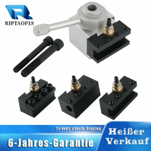 Drehstahlhalter Mini Drehmaschine Schnellwechsler Drehbank Werkzeughalter DE - Bild 1 von 12