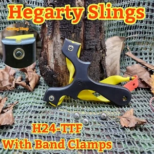 Catapulta/Slinghot H24 Ttf, CON ABRAZADERAS DE BANDA, CAZA, ESLINGAS HEGARTY - Imagen 1 de 11