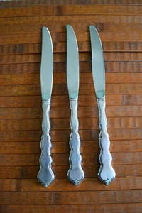 3 Oneida Distinction Deluxe Edelstahl VALERIE Tafelmesser HH - Bild 1 von 1