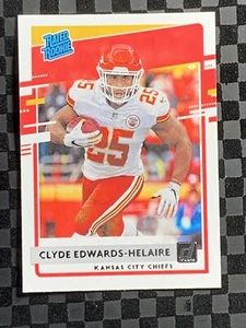 2020 Panini Donruss Football Rated Rookie #321 Clyde Edwards-Helaire RC Chiefs - Picture 1 of 4