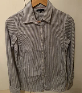 Tommy Hilfiger smart casual size 6 Extra small striped shirt￼ - Picture 1 of 11