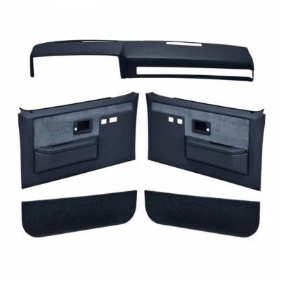 Coverlay 18-601CF-DBL Dark Blue Interior Combo Kit For Chevy GMC w/pwr - Image 1 of 4
