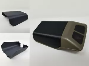 Cover (Black) 1988-1991 Honda CRX Civic Rear View Mirror seat belt warning trim - Picture 1 of 9