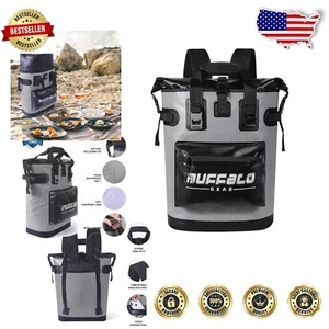 Versatile Insulated Cooler Backpack - Perfect for Fishing, Beach, or Camping - Picture 1 of 9