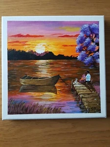 Cuadro hecho a mano: Albufera de Valencia - Imagen 1 de 1