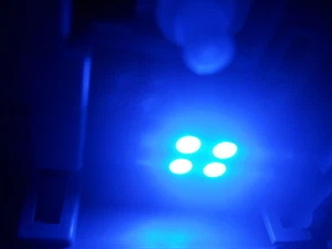 NUEVAS 2x Azul 31mm 1.25" DE3021 6461 3175 LED 4SMD Cuña Interior Cúpula Bombillas - Imagen 1 de 9