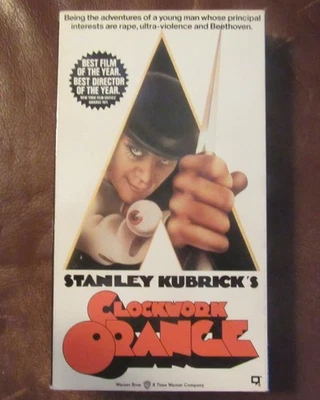 Stanley Kubrick's A Clockwork Orange 1991 VHS Horror Sci-Fi  Warner Home Video - Image 1 of 2