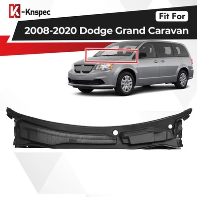 For 2008-2020 Dodge Grand Caravan Windshield Wiper Cowl Grille Panel 5113548AC Foto 1 de 4
