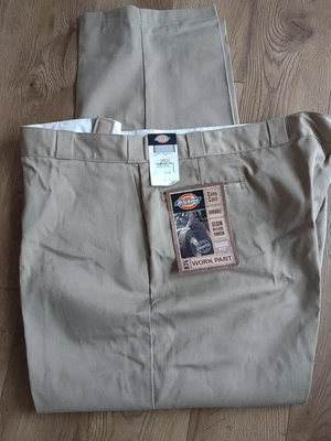 New Dickies 874 Work Pants 58x32 Khaki Easy Care Stain Release Classic Fit - Image 1 of 4