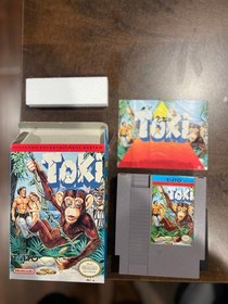 Toki for Nintendo NES Complete CIB - Rare & Minty Box