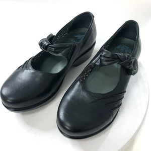 Dansko Ainsley EUR 39 US 8.5/9 Mary Jane Clogs Slip On Sneakers Shoes Black - Picture 1 of 10