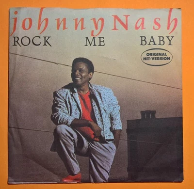 Johnny Nash [7"Single]  Rock Me Baby - Bild 1 von 4
