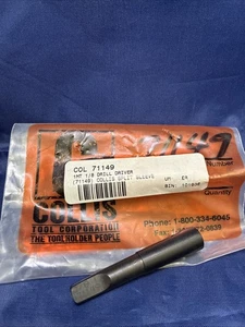 COLLIS 71149 1MT 1/8 Morse Taper Split Sleeve Drill Driver NOS OEM - Picture 1 of 6