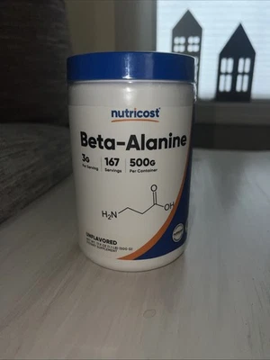 Nutricost beta alanina en polvo 500 gramos - beta-alanina pura Foto 1 de 4