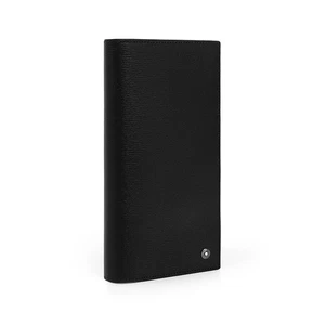 Montblanc Westside Cuero Para hombres Cartera Larga Monedero Portamonedas Bolsillo con Cremallera - Imagen 1 de 7