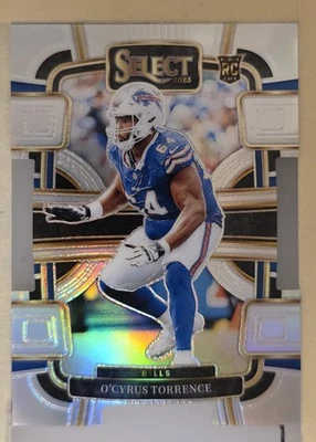 2023 Panini Select Football Concourse O'Cyrus Torrence #12 (RC) Silver Prizm... - Image 1 of 2