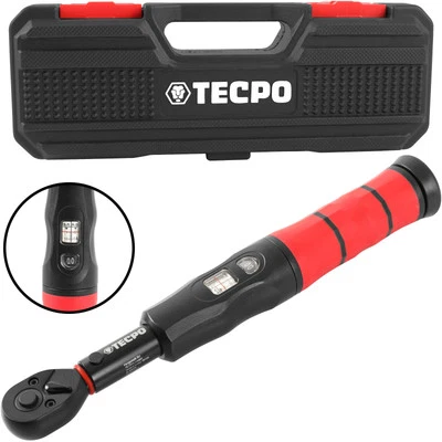 TECPO PROFI DREHMOMENTSCHLÜSSEL 1/4 ZOLL 6-30 Nm DREHMOMENT SCHLÜSSEL AUTO KFZ - Bild 1 von 4