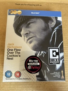 One Flew Over the Cuckoo's Nest Cine Edition HMV Blu ray NEW & SEALED - OOP - Picture 1 of 5