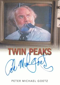 2025 Rittenhouse Twin Peaks Log Lady Peter Michael As PETER MICHAEL GOETZ AUTO - Picture 1 of 2