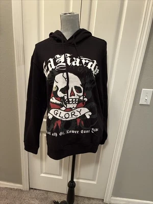 Sudadera con capucha Ed Hardy unisex talla mediana Foto 1 de 4