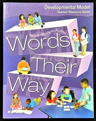 Words Their Way - DEVELOPMENTAL MODEL (TEACHER RESOURCE GUIDE)  (2008, Pearson) - Image 1 of 4