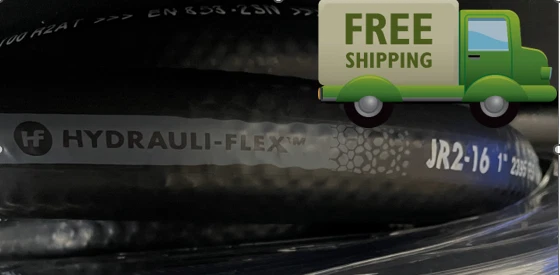 * Новый * 30 футов R2-16 1 «SAE 100R2AT SN 2 провода гидравлический шланг ** Бесплатная доставка ** - Изображение 1 из 4