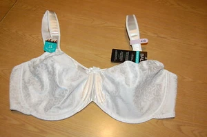 BALI SATIN TRACINGS BÜGEL MINIMIZER BH WEISS 42D Neu mit Etikett - Bild 1 von 8