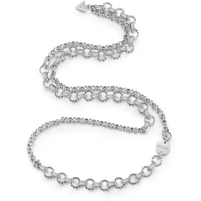 Collana Donna GUESS UBN29042 in Acciaio con Catena Multifilo 80 cm - Immagine 1 di 4