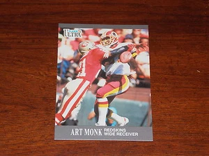 Tarjeta de fútbol Fleer Ultra 1991 Art Monk #274 - Imagen 1 de 1
