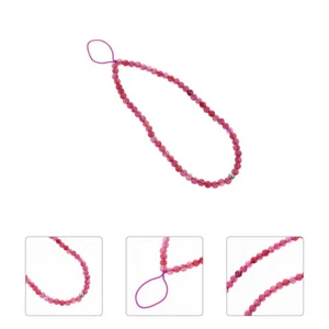 Handyriemen Perlenbesetztes Handy-Schlüsselband Handy-Armband-Anhänger - Zdjęcie 1 z 12