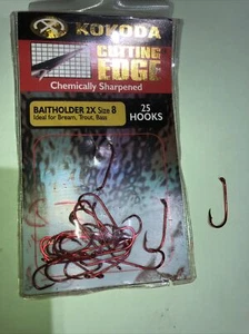 Fishing hooks BAITHOLDER 25pcs Youvela Kokoda - Picture 1 of 2