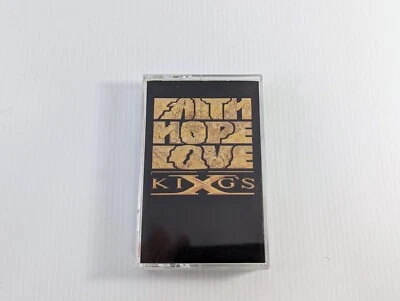 KING'S X FAITH HOPE LOVE CASSETTE TAPE 1990 MEGAFORCE RECORDS - Image 1 of 3