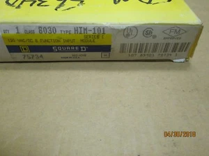 NEW OTHER, SQUARE D, CLASS 8030, TYPE HIM-101, 120VAC/DC, INPUT MODULE. - Picture 1 of 3