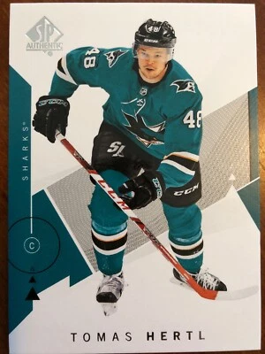 18-19 UD SP Authentic #37 Tomas Hertl - Image 1 of 2
