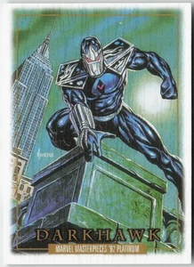 DARKHAWK 2024 Upper Deck Marvel Masterpieces '92 Platinum WOOD SP #11 - Picture 1 of 2