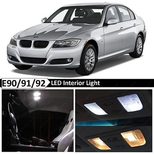Paquete de luces LED interiores blancas para BMW E90 E91 E92 Serie 3 2006-2011 - Imagen 1 de 9