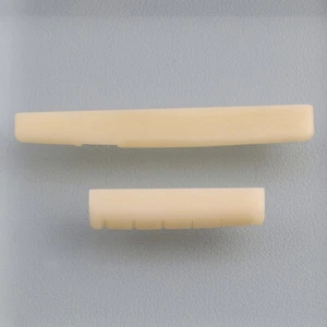 Tuerca y silla de montar de hueso puro sin blanquear para guitarra acústica serie YAMAHA FG 75 mm - Imagen 1 de 8